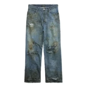 Super Destroyed Bukser «Light Blue» 745248TNW014012