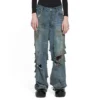 Super Destroyed Bukser «Light Blue» 745248TNW014012