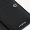 Superbusy vertikal bifold-lommebok for menn i svart
