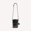 Superbusy vertikal crossbody-veske for menn i svart