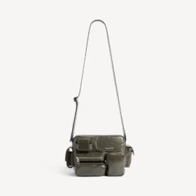 Superpraktisk kameraveske for menn i khaki