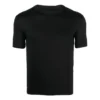 Supertettsittende, skinnende T-skjorte «Black» 720458TNVI21000