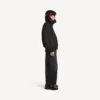 Svarte jeans med buet passform for menn