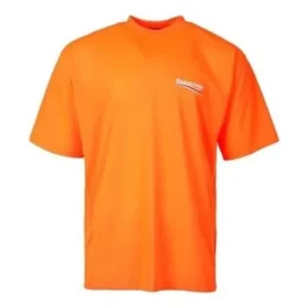 T-skjorte for Political Campaign, stor passform «Orange» 620967TKVE8