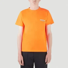 T-skjorte for Political Campaign, stor passform «Orange» 620967TKVE8