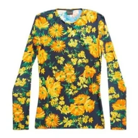 T-skjorte i bomull med blomstertrykk «Floral» 7194953C9B77168 T-skjorte i bomull med blomstertrykk «Floral» 7194953C9B77168