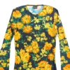 T-skjorte i bomull med blomstertrykk «Floral» 7194953C9B77168