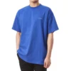 T-skjorte i bomull med lite logotrykk «Blue» 556150TBV438077