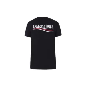 T-skjorte med alfabetlogo og korte ermer, svart 612964TIV521070 T-skjorte med alfabetlogo og korte ermer, svart 612964TIV521070