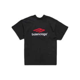 T-skjorte med dobbel front «Washed Black» 791615TQVQ61021 T-skjorte med dobbel front «Washed Black» 791615TQVQ61021
