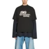 T-skjorte med håndtegnet BB Icon, medium passform «Black» 612966TNVN41059