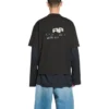 T-skjorte med håndtegnet BB Icon, medium passform «Black» 612966TNVN41059
