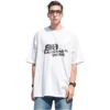 T-skjorte med håndtegnet BB Icon, medium passform «White Black» 612966TNVN49040