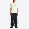 T-skjorte med korte ermer og Scissor Crest-logo «Cream» 612966TMVA29069