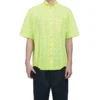 T-skjorte med logo over hele «Neon Yellow» 534332TILX67110