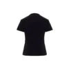 T-skjorte med logo-trykk og rund hals, svart 612964TIVD51000