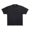 T-skjorte med medium passform «Black Faded» 739784TOVF49034