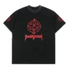 T-skjorte med metall-BB-sjablong «Black Red» 764235TPVI21568