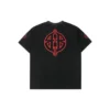 T-skjorte med metall-BB-sjablong «Black Red» 764235TPVI21568