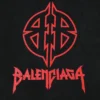 T-skjorte med metall-BB-sjablong «Black Red» 764235TPVI21568