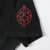 T-skjorte med metall-BB-sjablong «Black Red» 764235TPVI21568