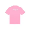 T-skjorte med rund hals og Political Campaign-logo, rosa/rød 641655TJVF75713