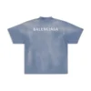 T-skjorte med rygg, medium passform «Blue White» 764235TPVK14313
