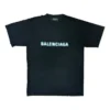 T-skjorte med uskarpt logo «Black Blue» 661705TKVD51070