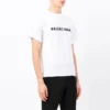 T-skjorte med uskarpt logo «White Black» 661705TKVD59040