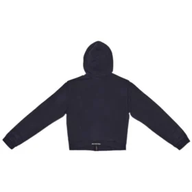 Tab Worn-Out hettegenser med glidelås «Black» 697949TMVC21151
