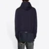 Tab Worn-Out hettegenser med glidelås «Black» 697949TMVC21151