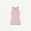 Tanktop for damer i støvrosa