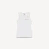 Tanktop for kvinner i hvitt