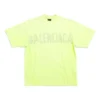 Tape Type-t-skjorte, medium passform «Fluo Yellow» 739784TOVA97204