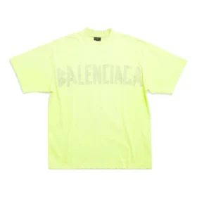 Tape Type-t-skjorte, medium passform «Fluo Yellow» 739784TOVA97204