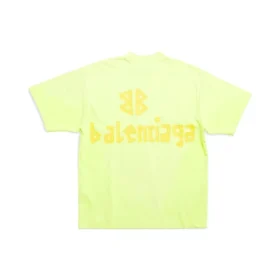 Tape Type-t-skjorte, medium passform «Fluo Yellow» 739784TOVA97204
