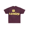 Tape Type-t-skjorte «Mørkerød» 739784TOVA94029