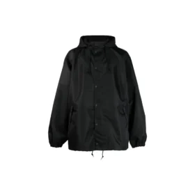 Tape Type vindjakke med hette «Black» 738762TLO251000