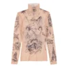 Tat langermet topp «Light Beige» 7928434E1B59500