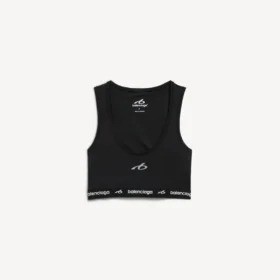 Techwear-bh-tanktop for kvinner i svart