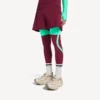 Techwear-shorts for menn i burgunder/aqua