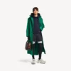 Techwear-shorts for menn i marineblå/hvit