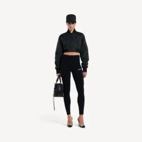 Tekniske leggings for kvinner i svart