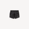 Tekniske treningsshorts for kvinner i svart
