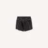 Tekniske treningsshorts for kvinner i svart