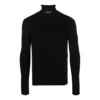 Tettsittende turtleneck-genser «Black» 682003T51751000