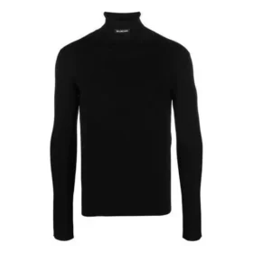 Tettsittende turtleneck-genser «Black» 682003T51751000