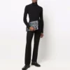Tettsittende turtleneck-genser «Black» 682003T51751000