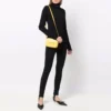 Tettsittende turtleneck-genser «Black» 682003T51751000
