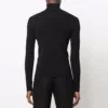 Tettsittende turtleneck-genser «Black» 682003T51751000